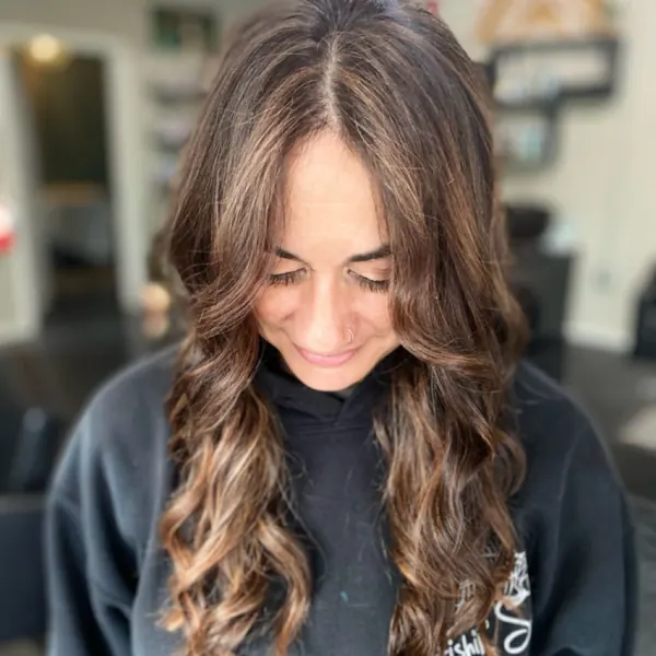 Hair work by Michaela Styles