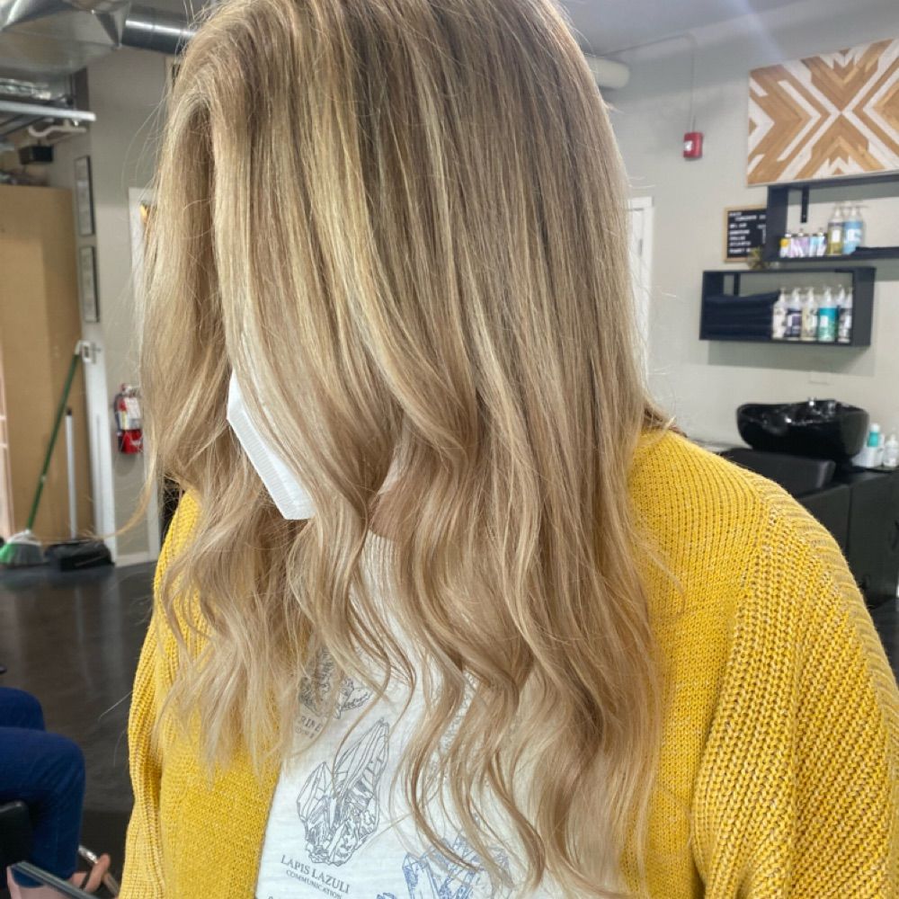 Hair work by Michaela Styles