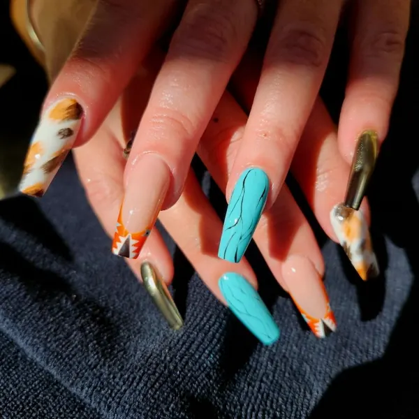 Nail work by Mikayla's Nails
