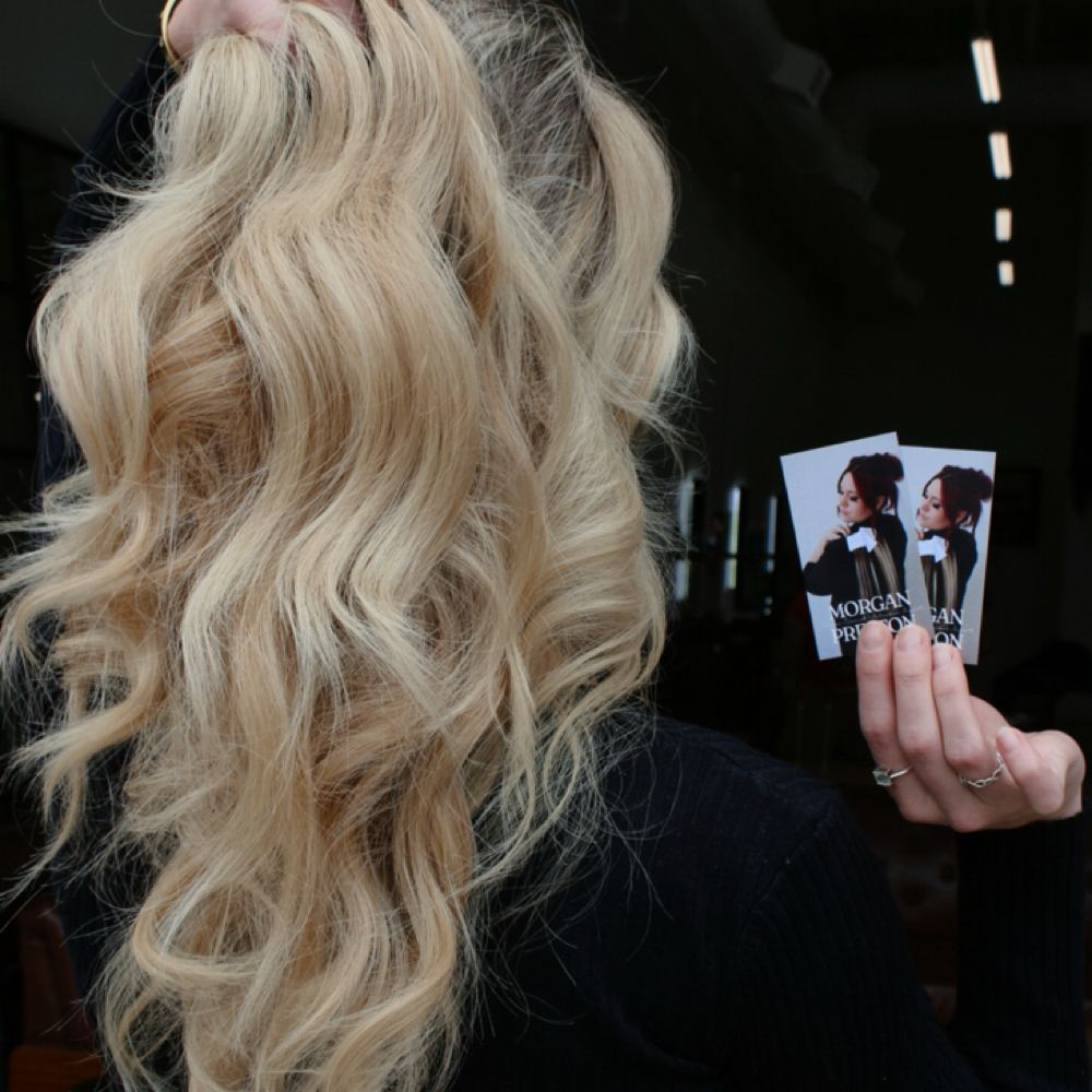 Hair work by Morgan Preston Hair
