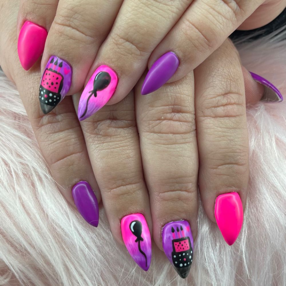 Nail work by Mystique Muse