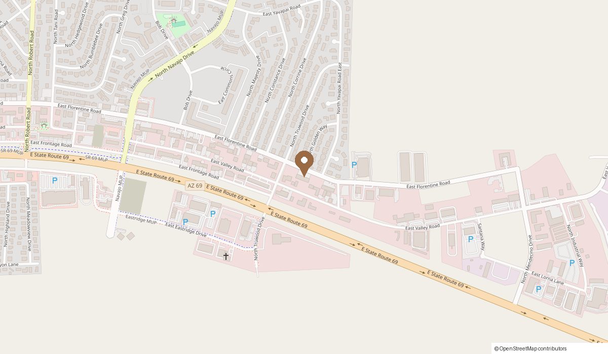 Map: 8841 E Florentine Rd A, Prescott Valley, AZ 86314