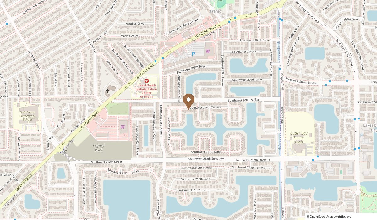 Map: Ask Me, Cutler Bay, FL 33189