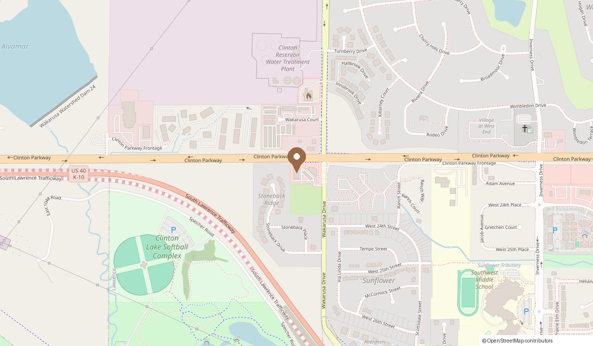 Map: 2311 Wakarusa Drive H103, Lawrence, KS 66047