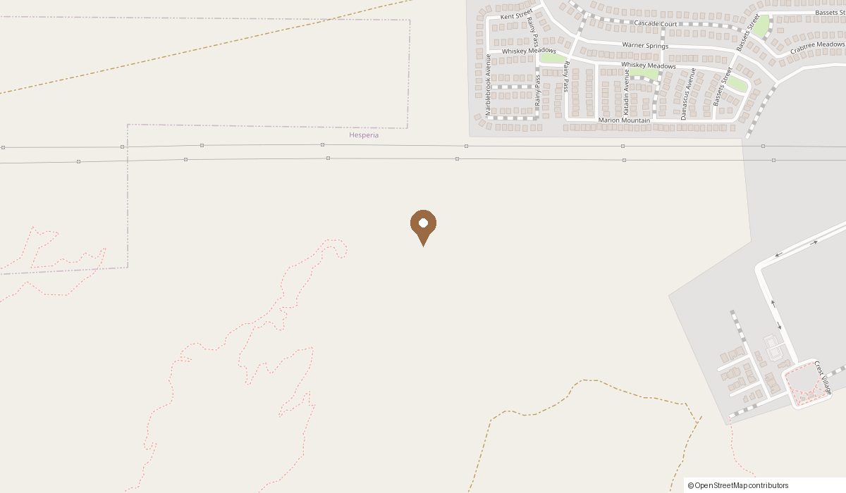 Map: Address Provided Upon Booking, Hesperia, CA 92345