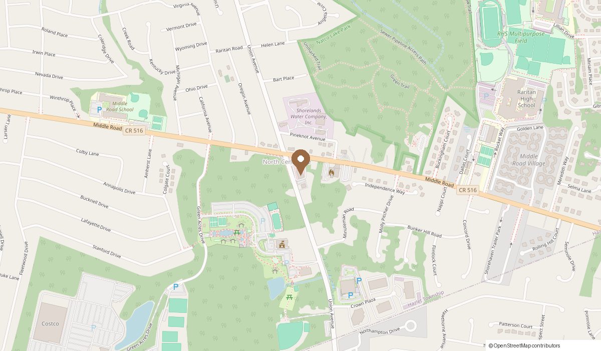 Map: 1727 Union Ave, Hazlet, NJ 07730