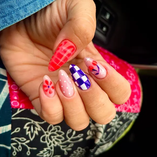 Nail work by Nails by Victoria