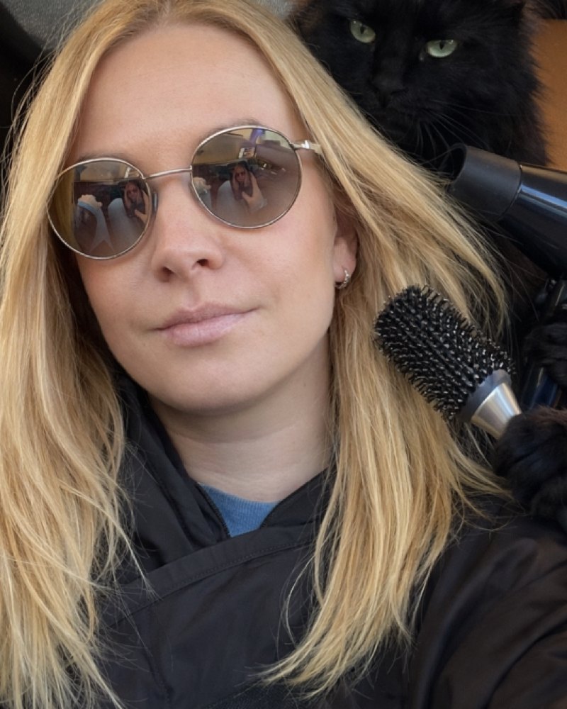 Natalia Pestretsova, owner of Natalie Hair Seattle