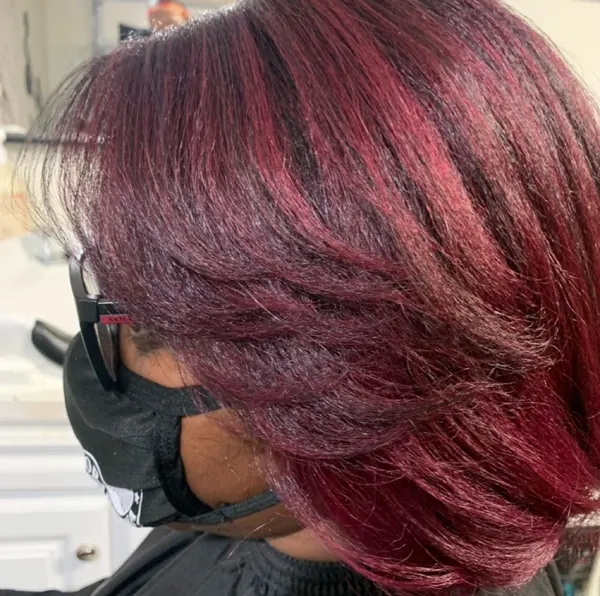 Hair work by Natch Salon