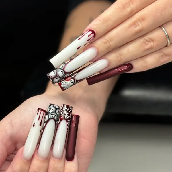Nail work by New Moon Nails & Collective