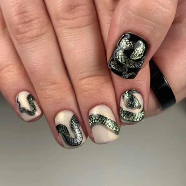 Nail work by New Moon Nails & Collective