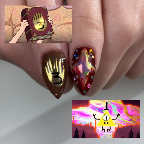 Nail work by New Moon Nails & Collective