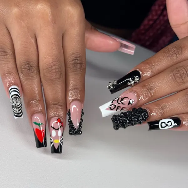 Nail work by NL Visions Beauty Studio