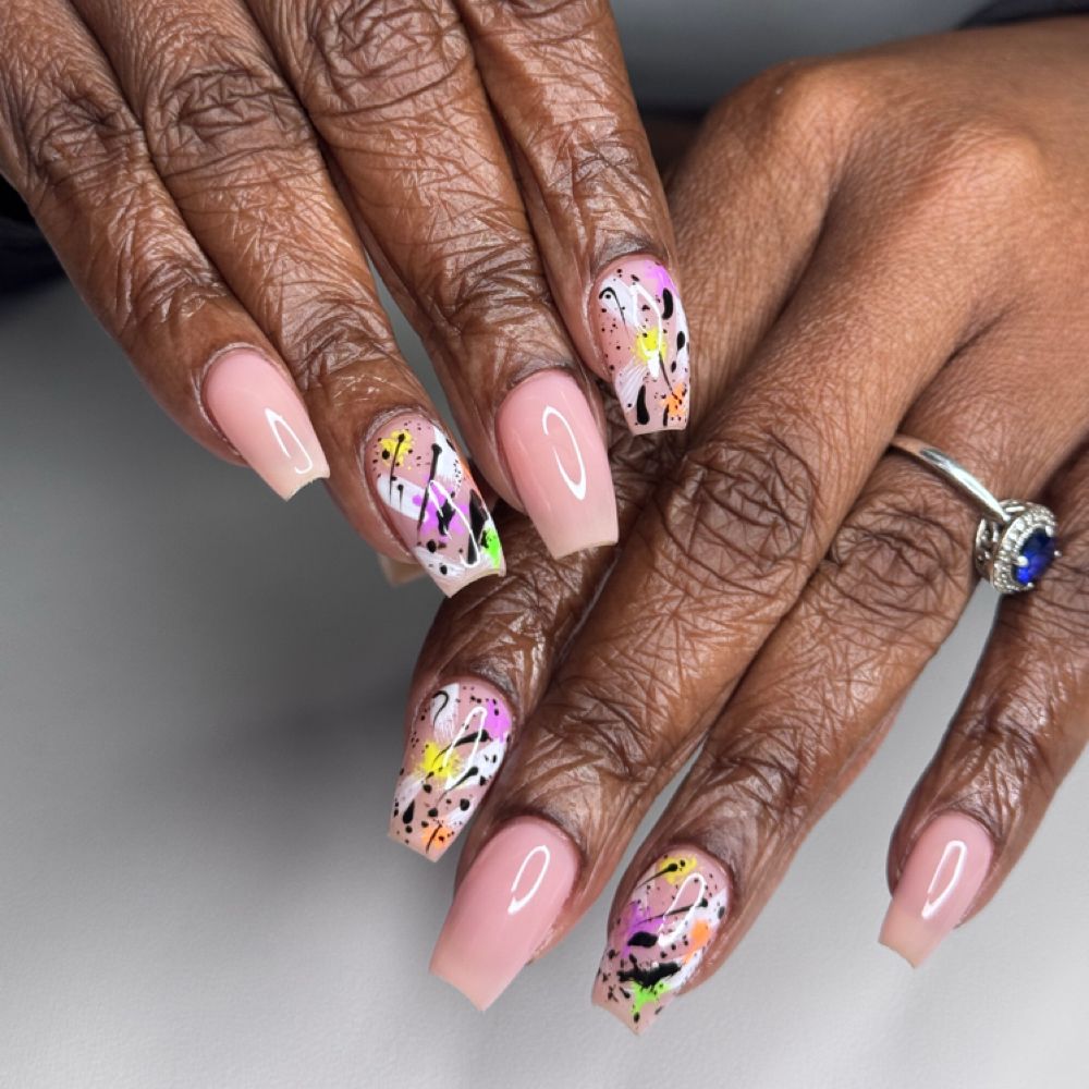 Nail work by NL Visions Beauty Studio