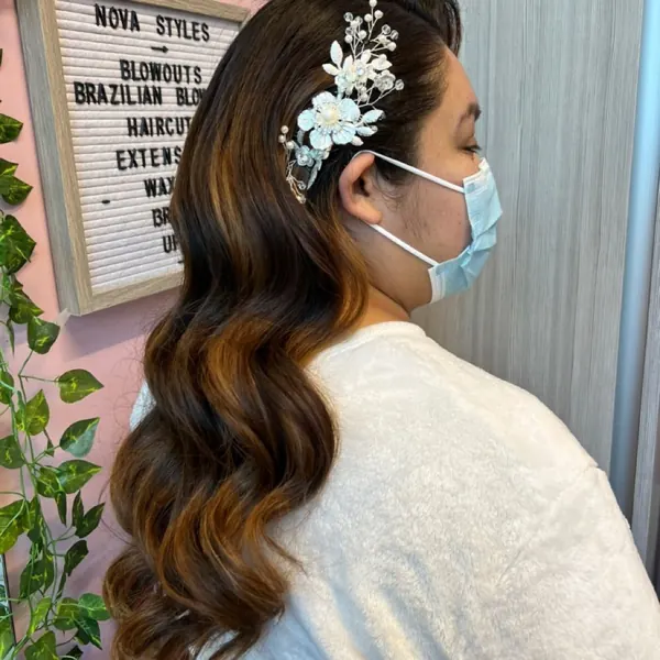 Hair work by Nova Styles