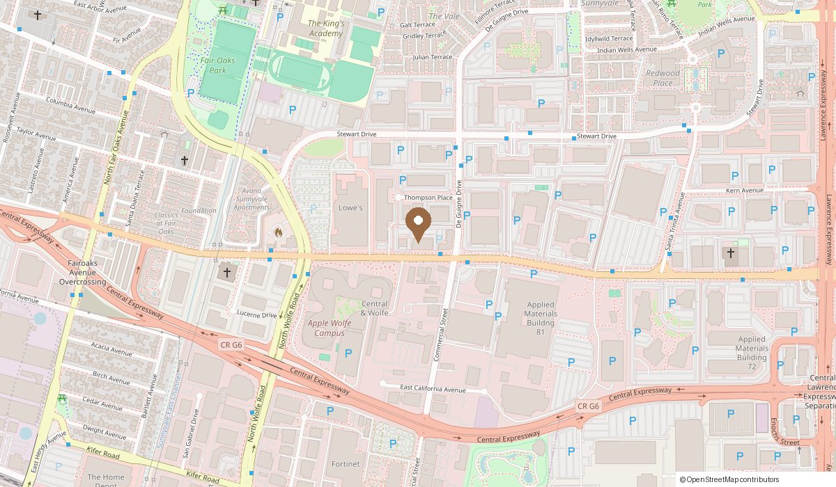 Map: 917 E Arques Ave Suite 20, Sunnyvale, CA 94085