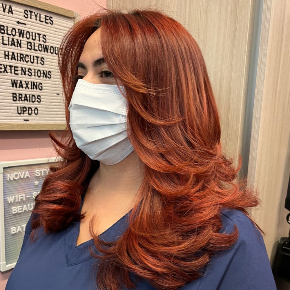 Hair work by Nova Styles