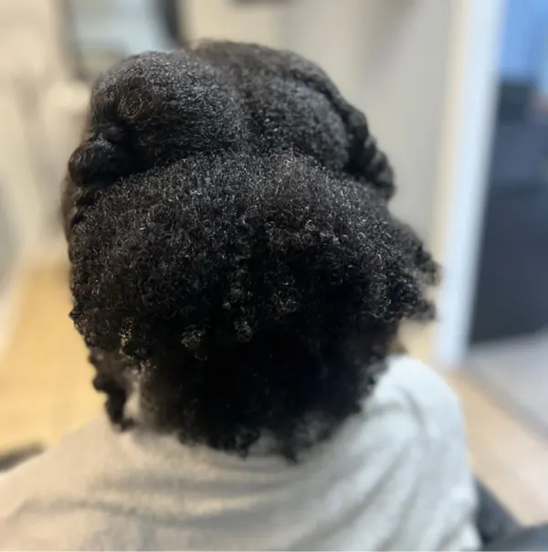 Hair work by Nu'Lynie Salon