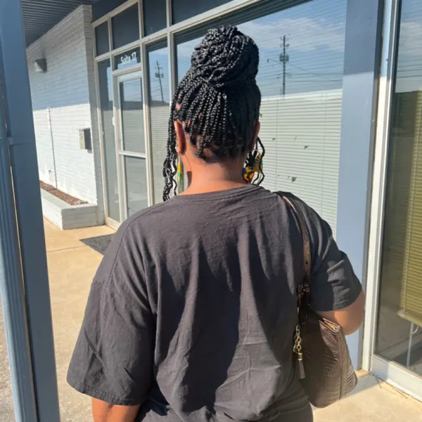 Hair work by Nu'Lynie Salon