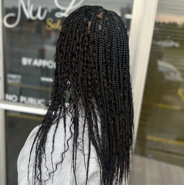 Hair work by Nu'Lynie Salon