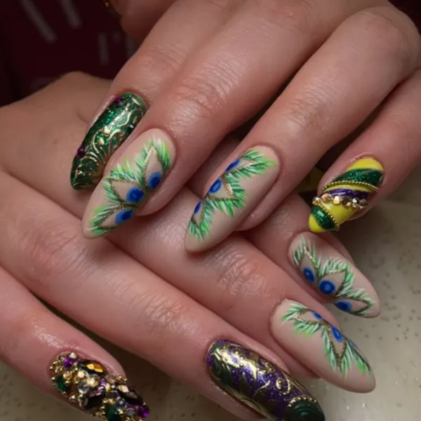 Nail work by Nychii Nails