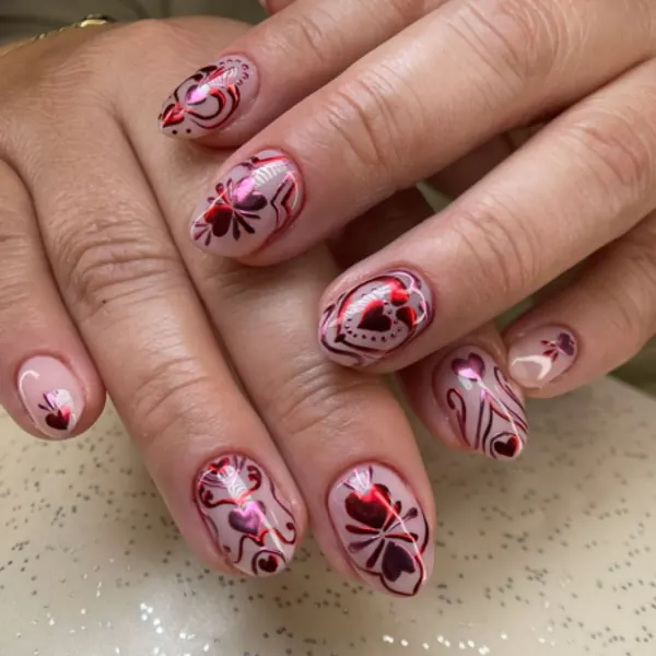 Nail work by Nychii Nails