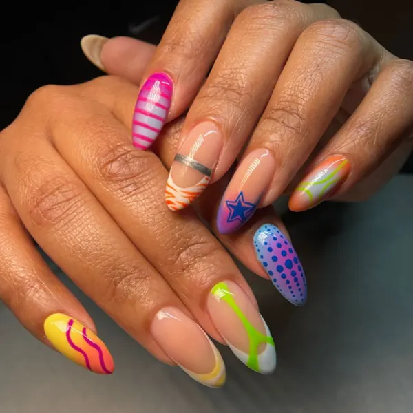 Nail work by Nychii Nails