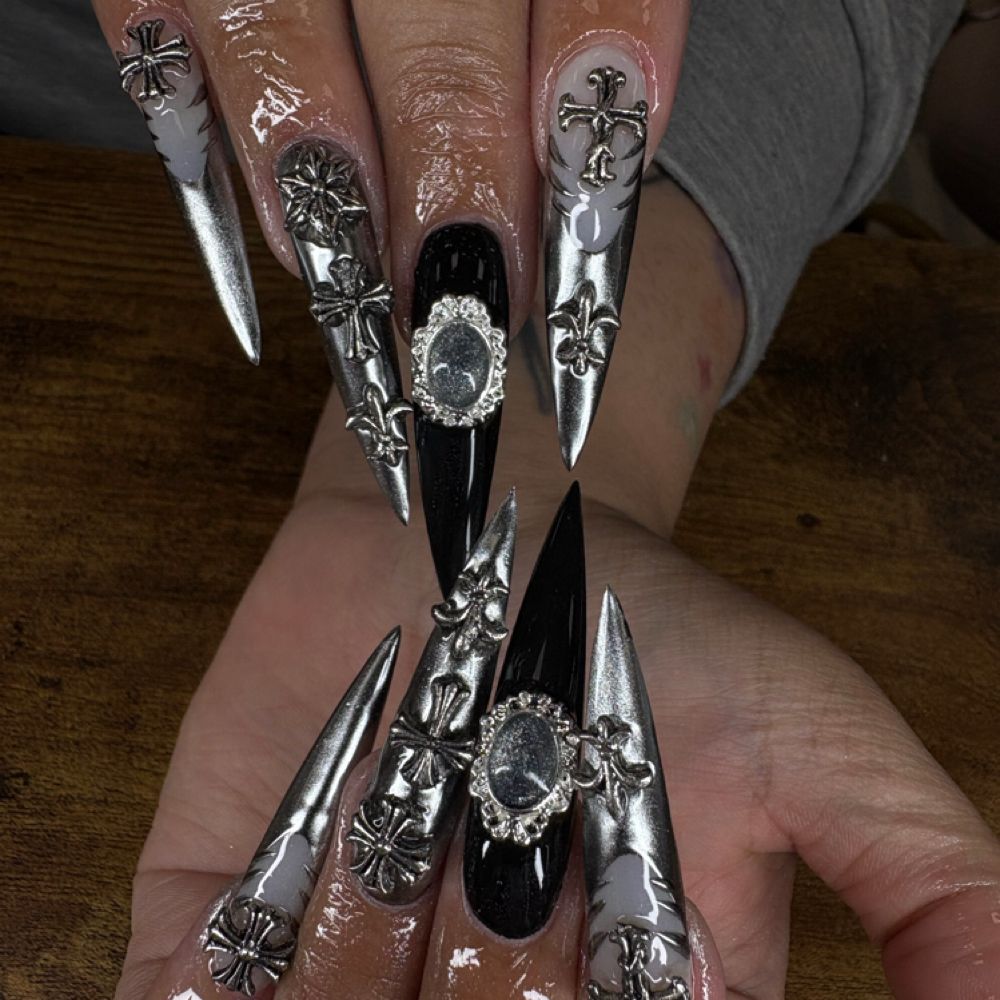 Obsidian Nails & Lash Studio nail work in North Little Rock, example 1