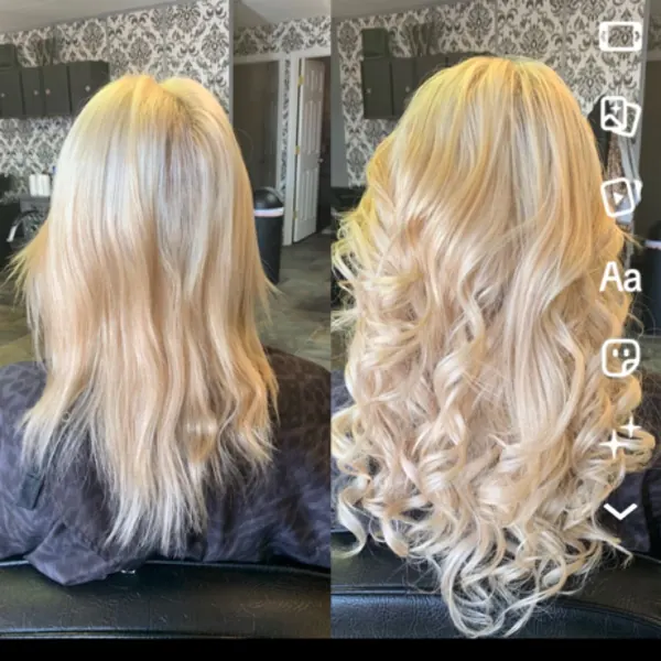 Hair work by Olive & Co Hair Studio
