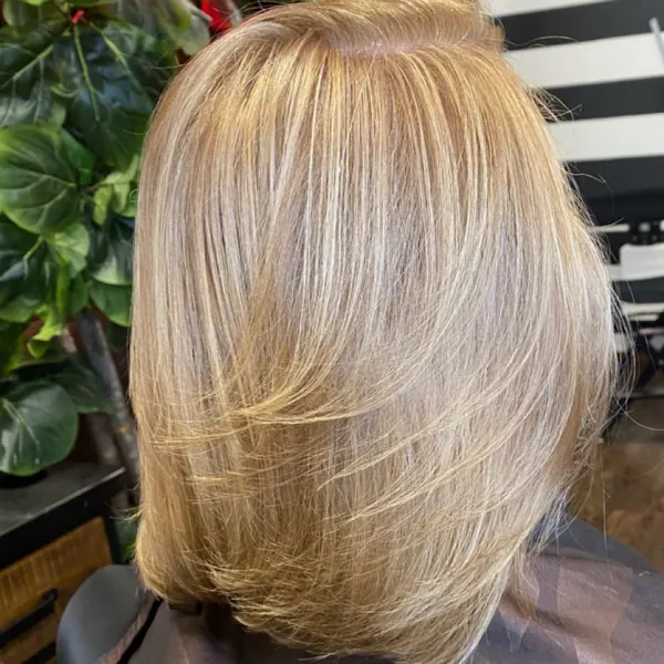 Hair work by Olive & Co Hair Studio