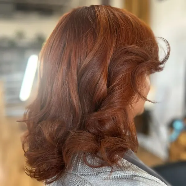 Hair work by Olive & Co Hair Studio