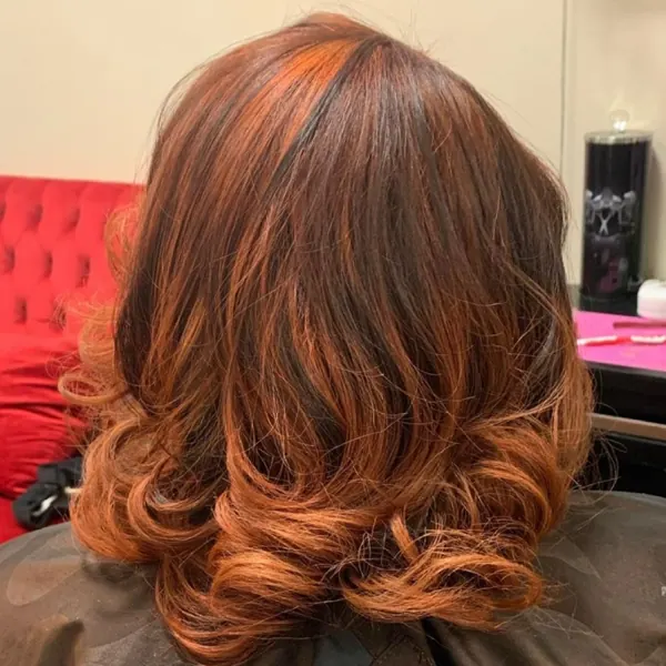 Hair work by Olive & Co Hair Studio