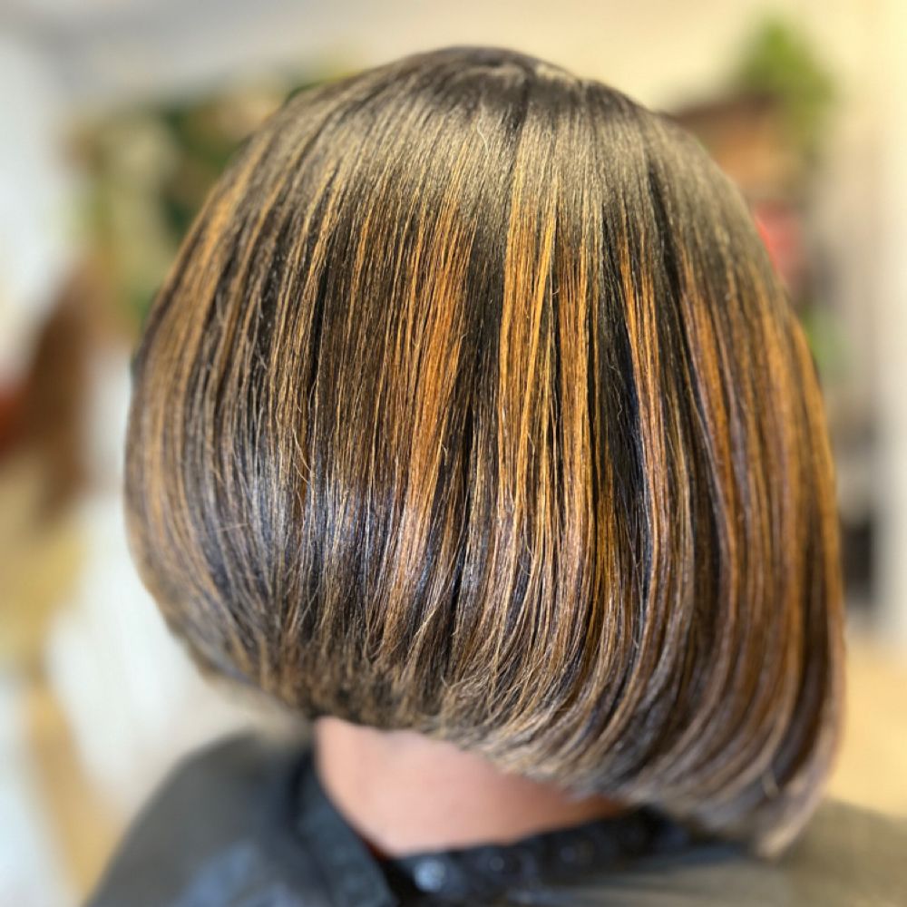 Hair work by Olive & Co Hair Studio