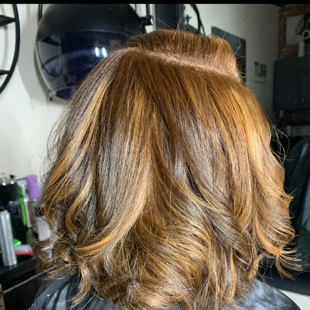 Olive & Co Hair Studio hair work in West Des Moines, example 1