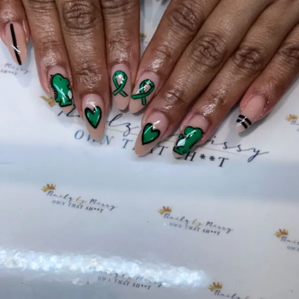 Nail work by Own It Nail Lounge