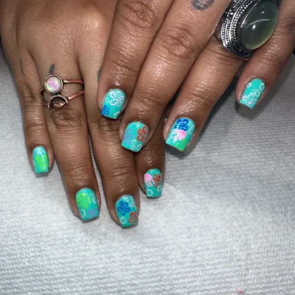 Nail work by Own It Nail Lounge