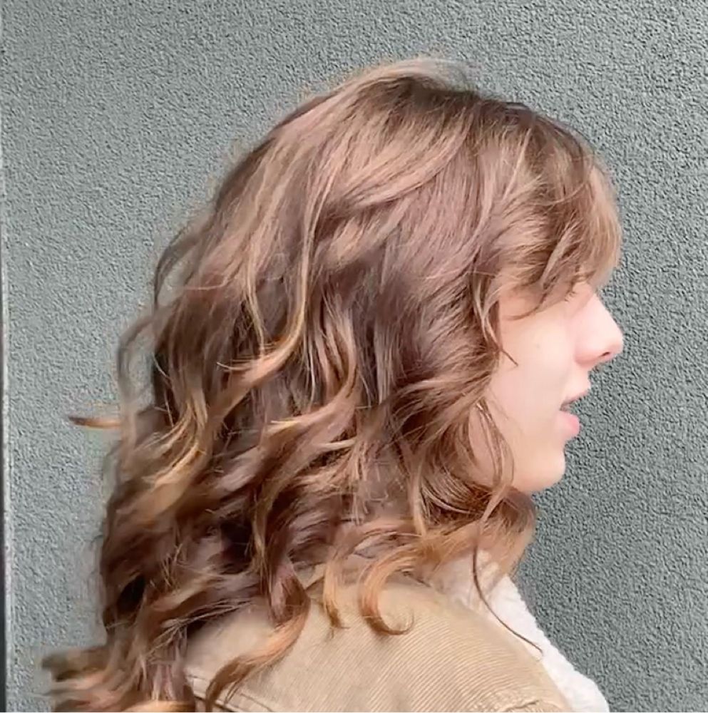 Hair work by Prisma Color and Extension Studio