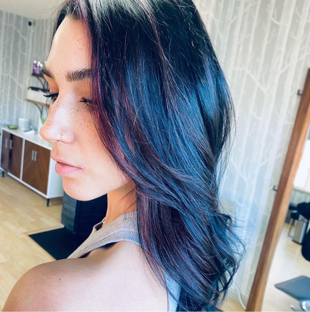 Hair work by Prisma Color and Extension Studio