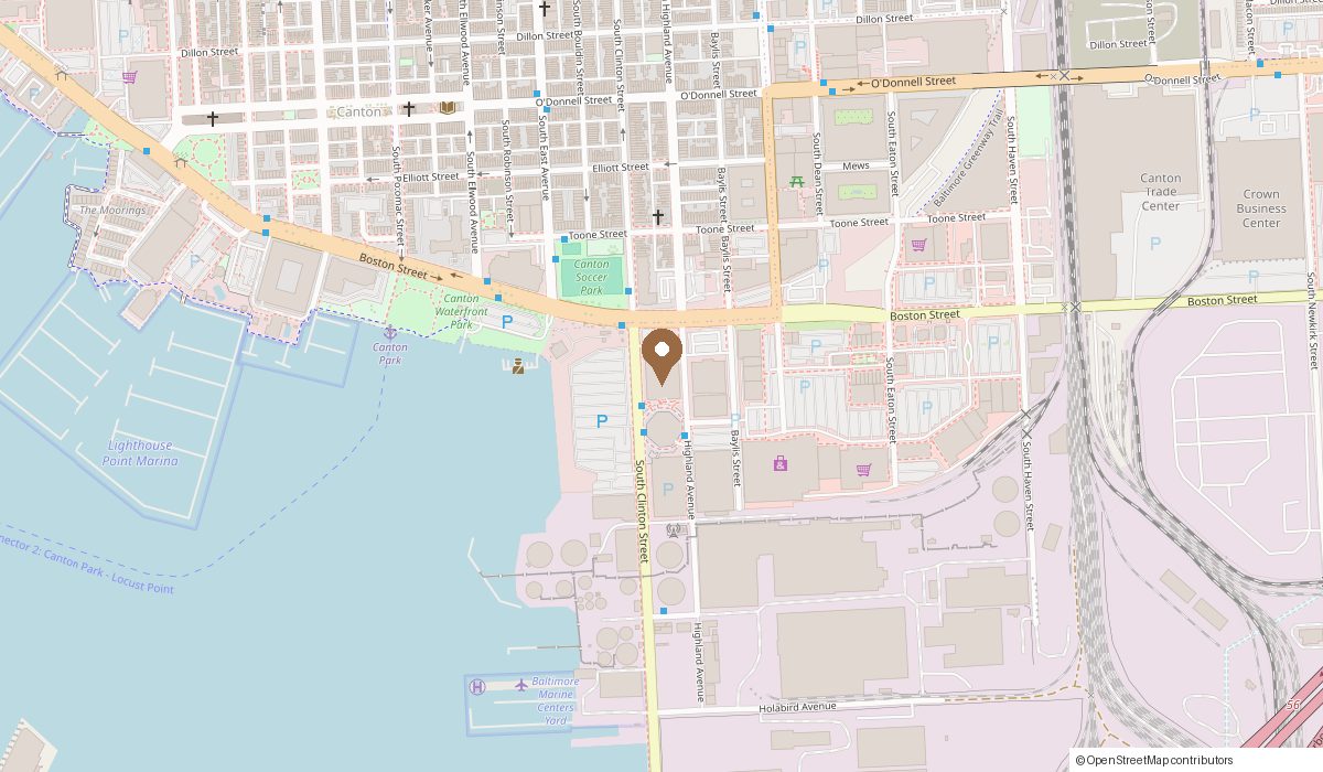 Map: 3301 Boston Street Suite 404, Baltimore, MD 21224