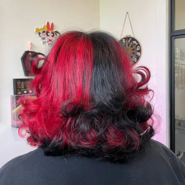 Hair work by Realm Studio