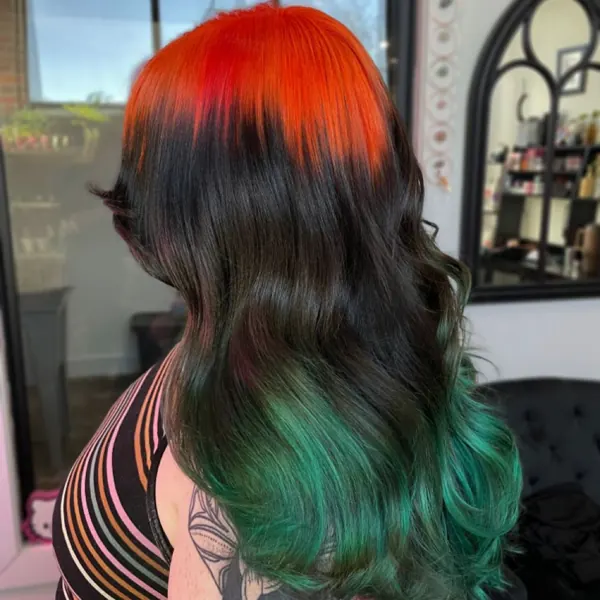Hair work by Realm Studio