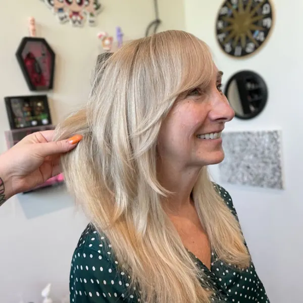 Hair work by Realm Studio