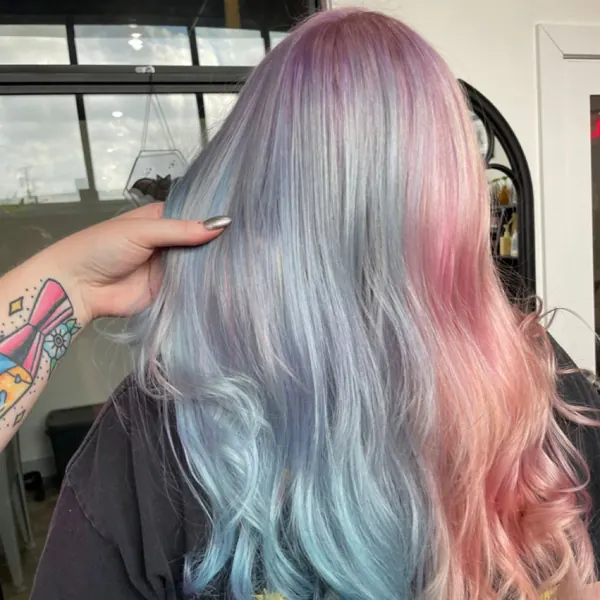 Hair work by Realm Studio