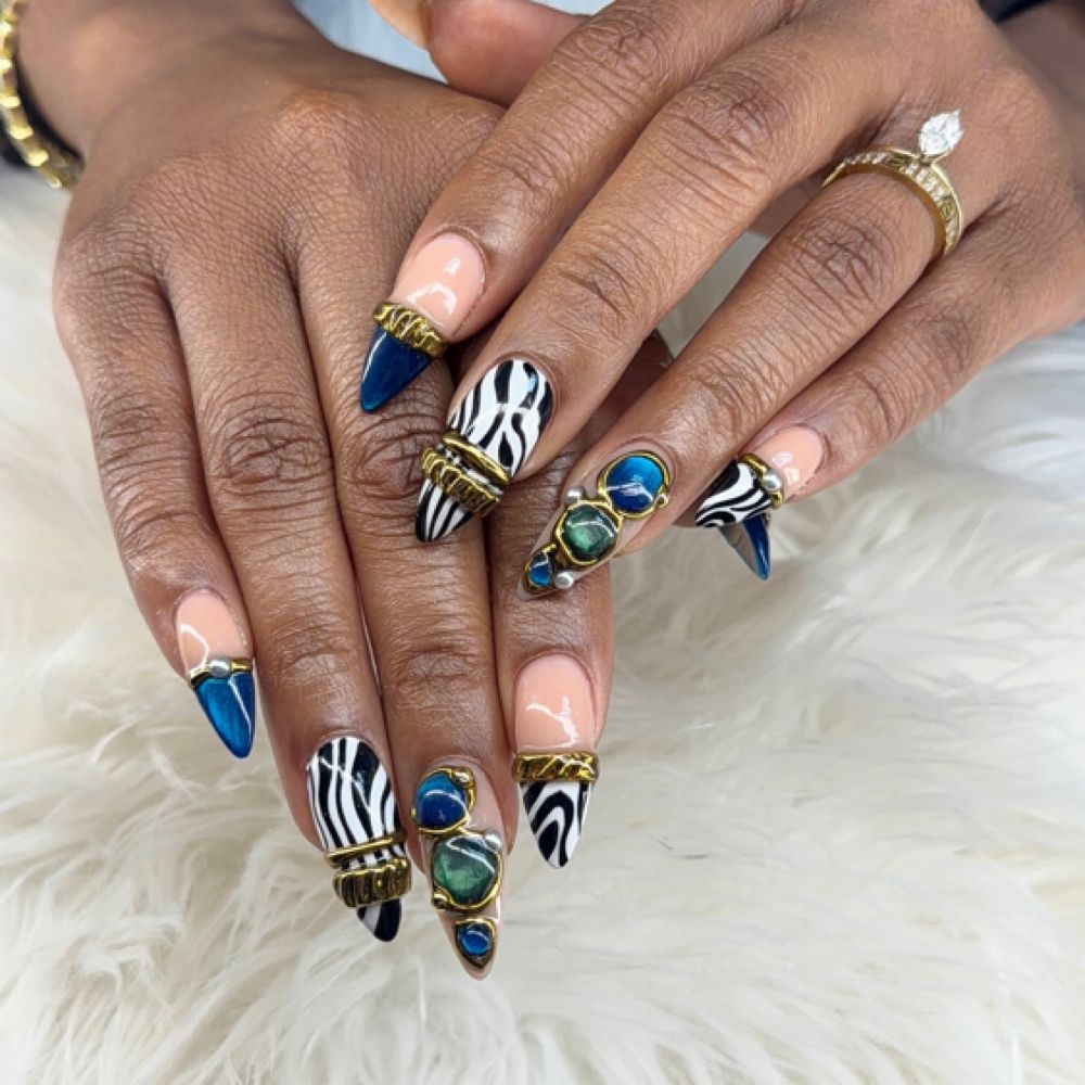 Nail work by Ruby Salon Suite