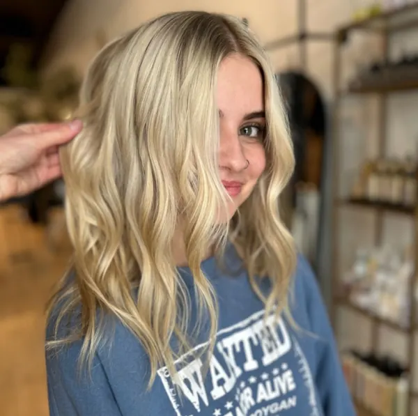 Hair work by Sage Hair Studio