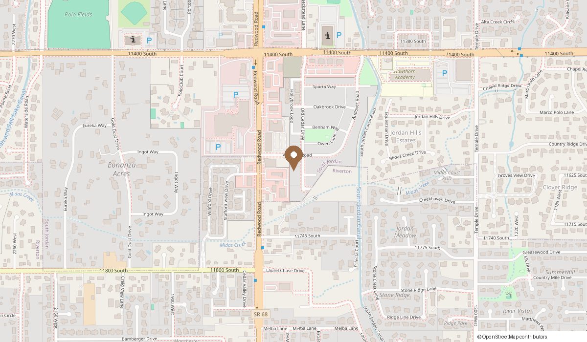 Map: 11608 S. Old Cedar Dr., South Jordan, UT 84095