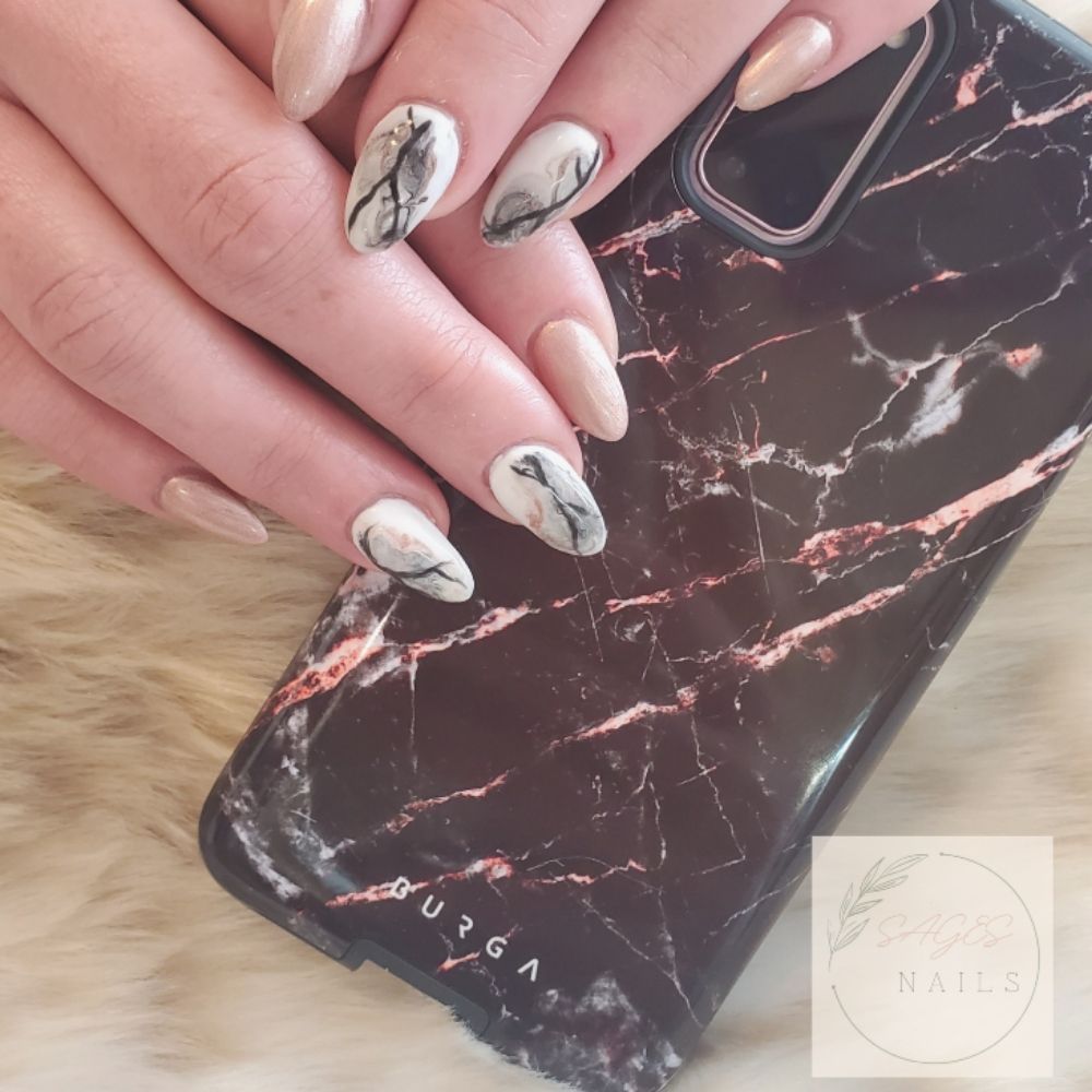 Nail work by Sages Nails