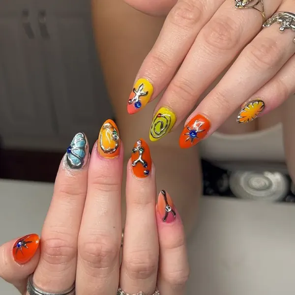 Nail work by Senya Nail Studio
