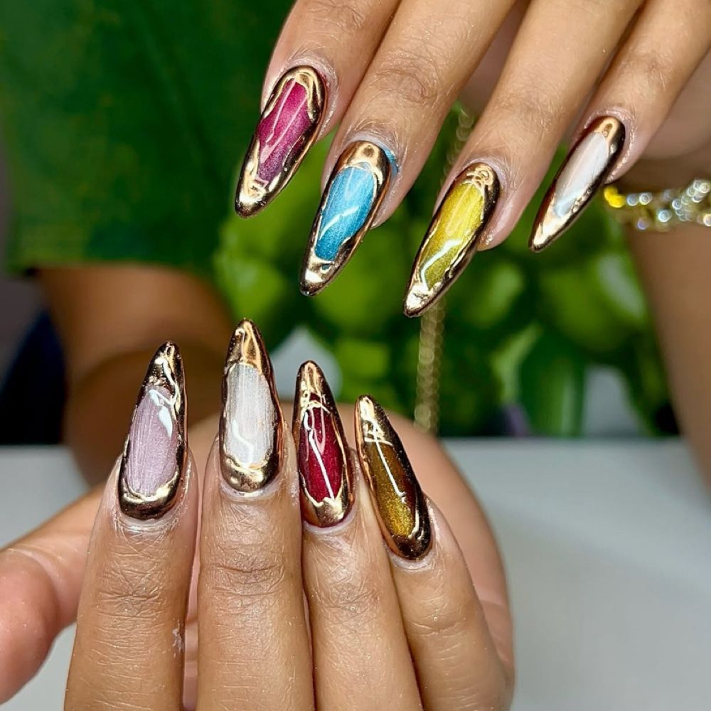 Nail work by Senya Nail Studio
