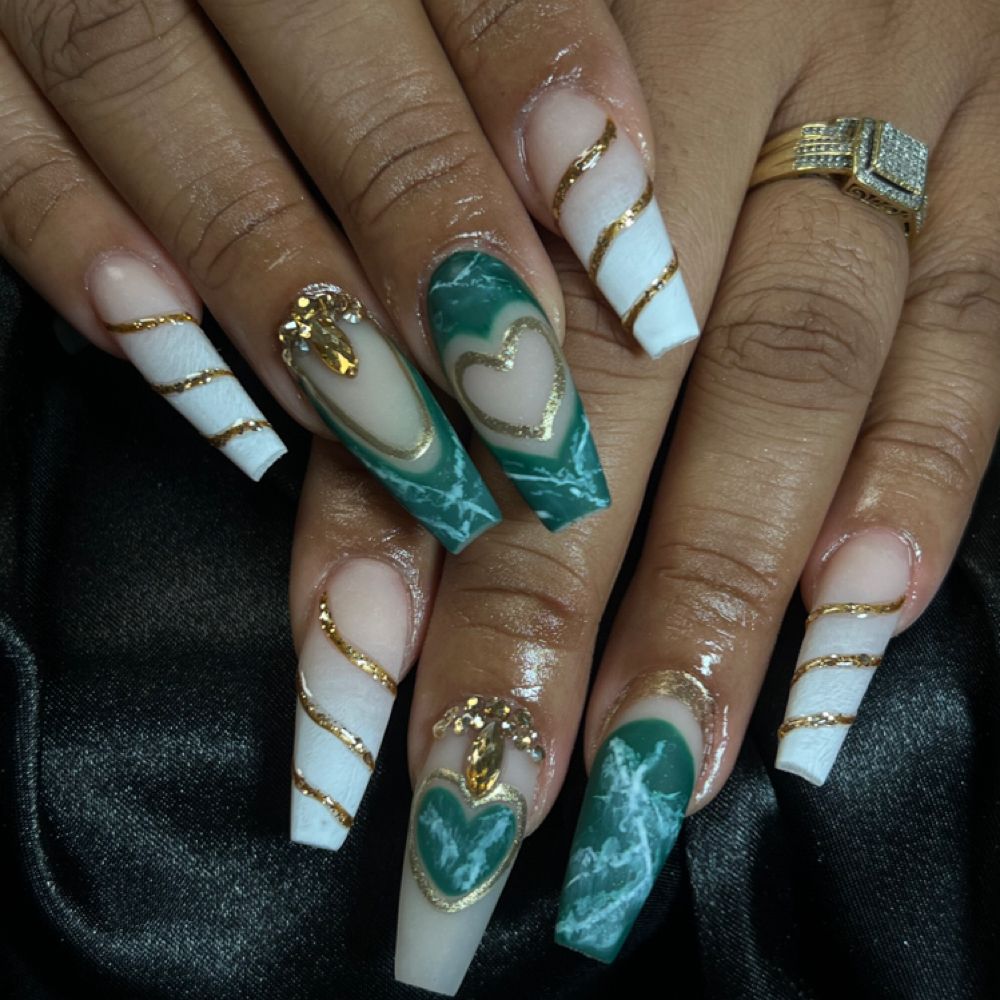 Shay’s Nail Studio nail work in Henderson, example 1